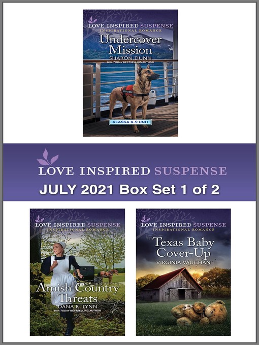 Title details for Love Inspired Suspense July 2021--Box Set 1 of 2 by Sharon Dunn - Available